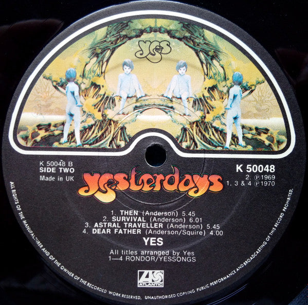 Yes : Yesterdays (LP, Comp)