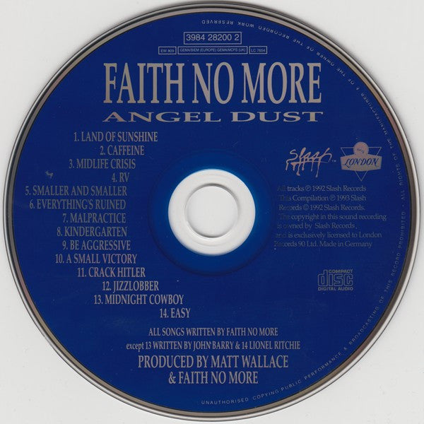 Faith No More : Angel Dust / The Real Thing (CD, Album + CD, Album + Comp)