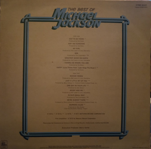 Michael Jackson : The Best Of Michael Jackson (LP, Comp, RE)