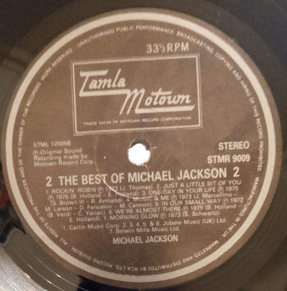 Michael Jackson : The Best Of Michael Jackson (LP, Comp, RE)