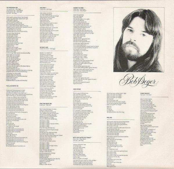 Bob Seger & The Silver Bullet Band* : Against The Wind (LP, Album, RP)