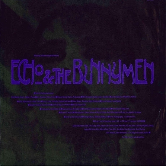 Echo & The Bunnymen : Reverberation (LP, Album)