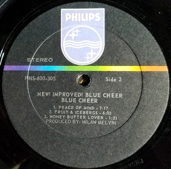 Blue Cheer : New!  Improved!  Blue Cheer (LP, Album)