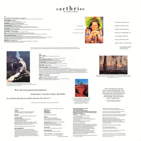 Various : Earthrise - The Rainforest Album (LP, Comp)