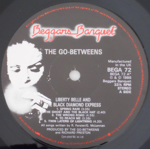 The Go-Betweens : Liberty Belle And The Black Diamond Express (LP, Album)