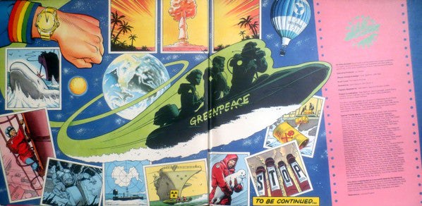 Various : Greenpeace Rainbow Warriors (2xLP, Comp, Gat)