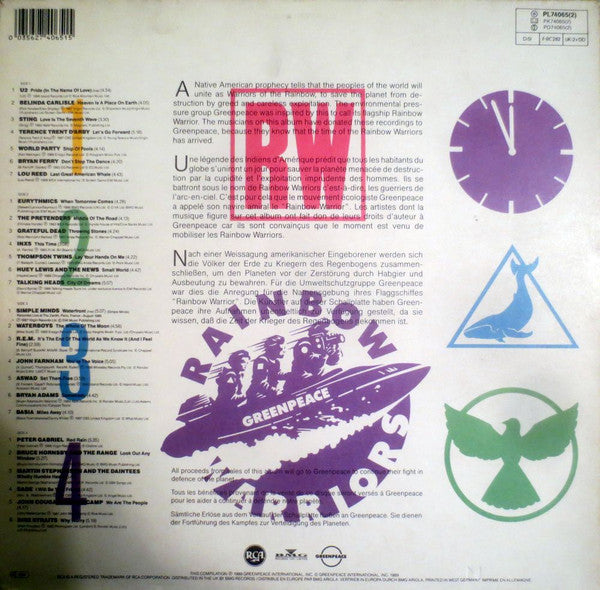 Various : Greenpeace Rainbow Warriors (2xLP, Comp, Gat)