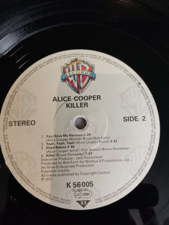 Alice Cooper : Killer (LP, Album)