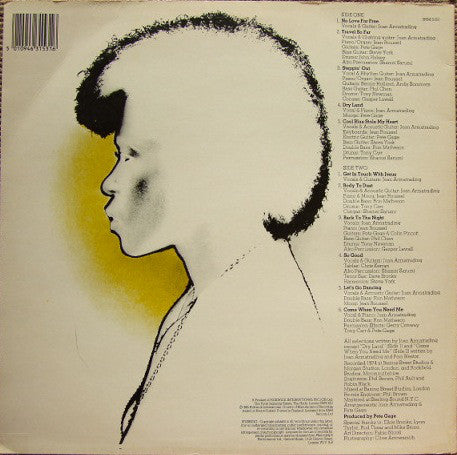 Joan Armatrading : Back To The Night (LP, Album, RE)