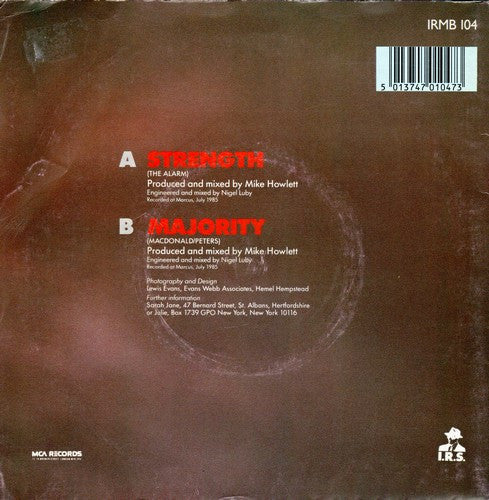 Alarm* : Strength (7", Single, Sil)