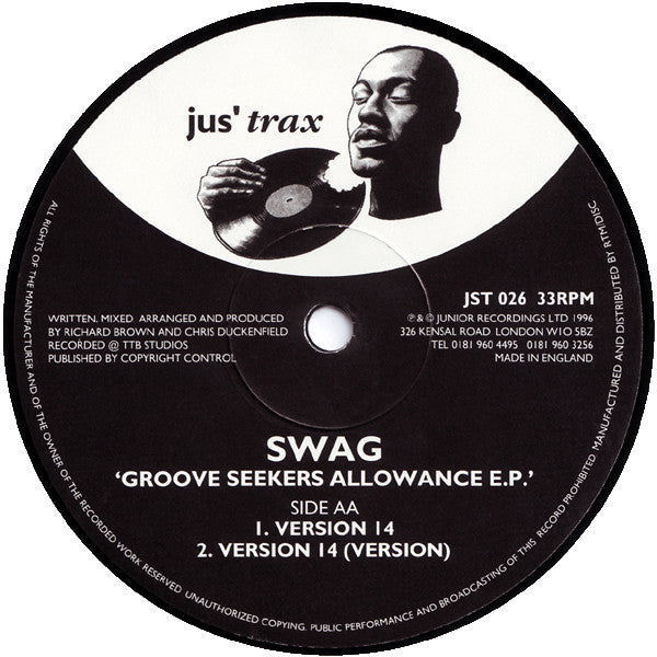 Swag : Groove Seekers Allowance E.P (12", EP)