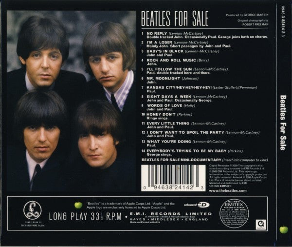 The Beatles : Beatles For Sale (CD, Album, Dlx, Ltd, RE, RM)