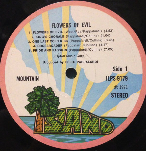 Mountain : Flowers Of Evil (LP, Album)