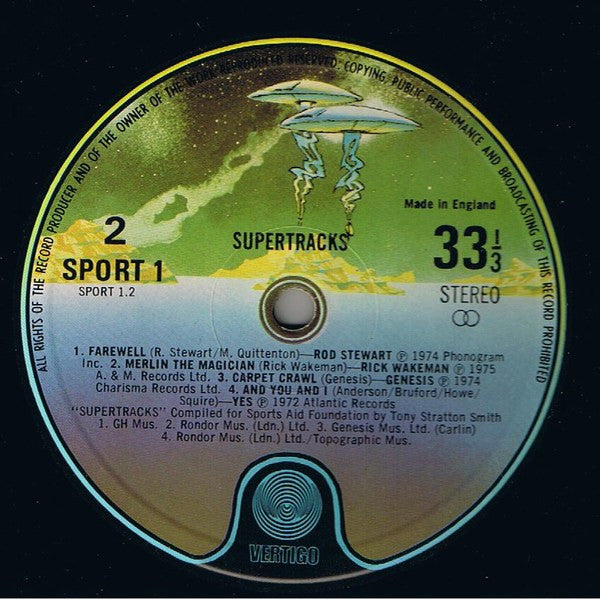 Various : Supertracks (LP, Comp)