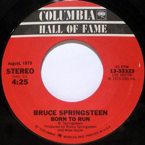 Bruce Springsteen : Born To Run / Spirit In The Night (7")