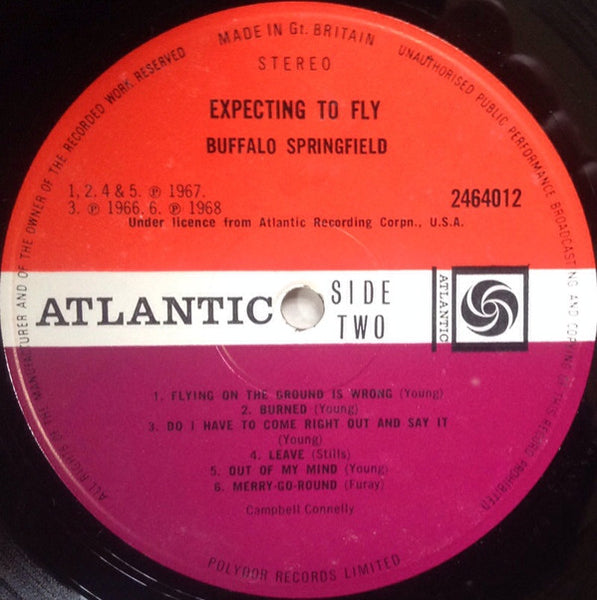 Buffalo Springfield : Expecting To Fly (LP, Comp)