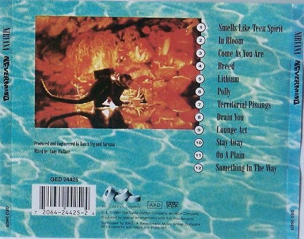 Nirvana : Nevermind (CD, Album, Fli)