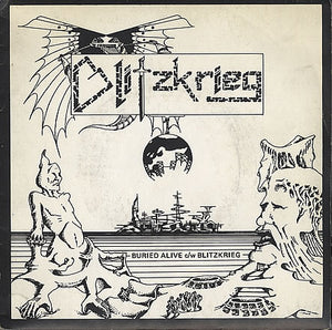 Blitzkrieg (5) : Buried Alive c/w Blitzkrieg (7", Single)