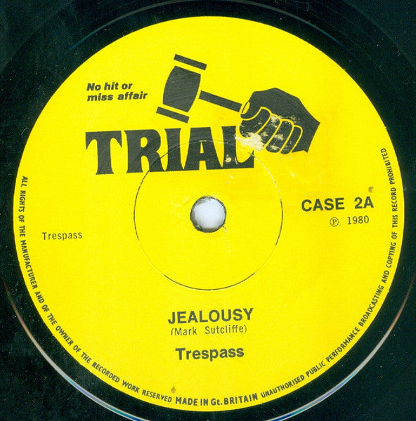 Trespass (2) : Jealousy (7", Single)