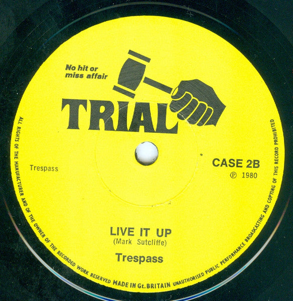 Trespass (2) : Jealousy (7", Single)