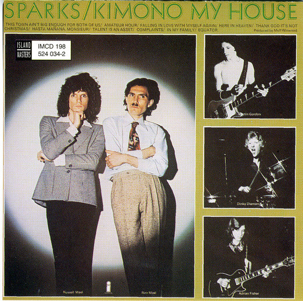 Sparks : Kimono My House (CD, Album, RE, RP)