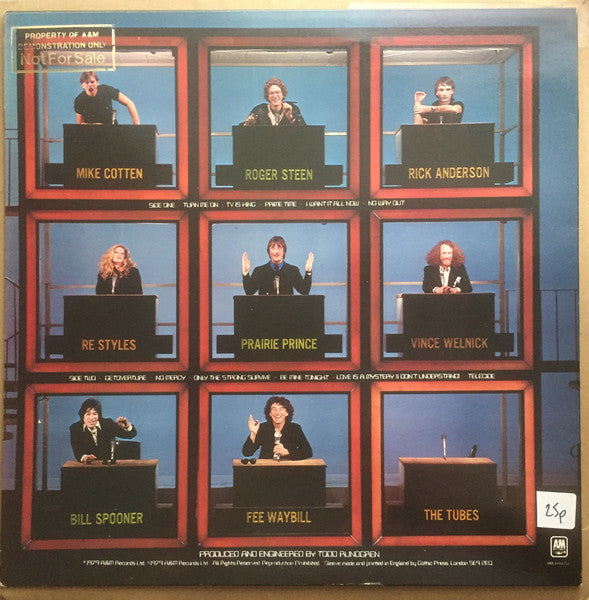 The Tubes : Remote Control  (LP, Album)