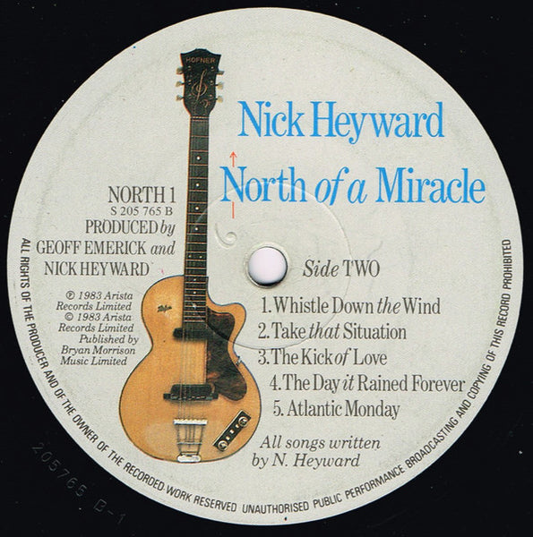 Nick Heyward : North Of A Miracle (LP, Album)