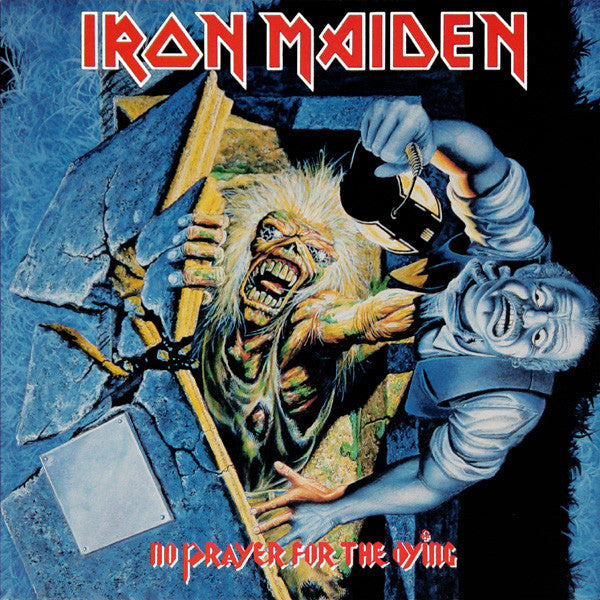 Iron Maiden : No Prayer For The Dying (LP, Album, Ltd, Red)