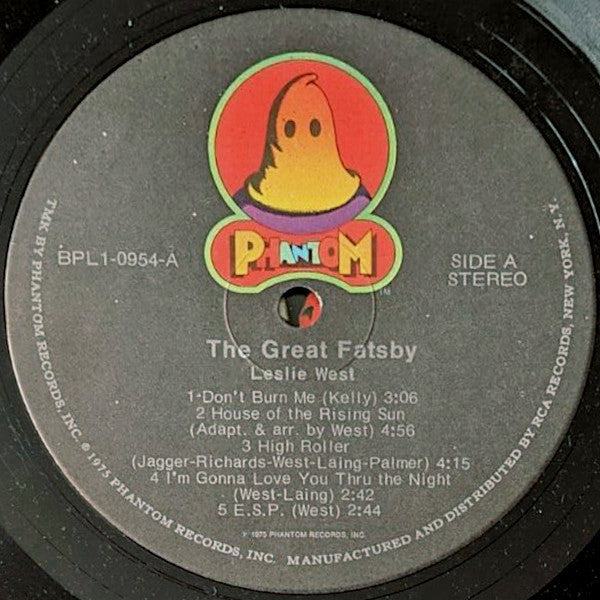 Leslie West : The Great Fatsby (LP, Album)