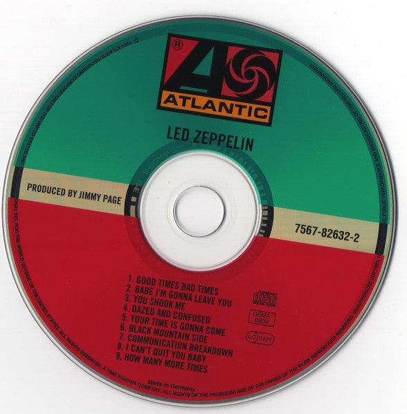 Led Zeppelin : Led Zeppelin (CD, Album, RE, RM)