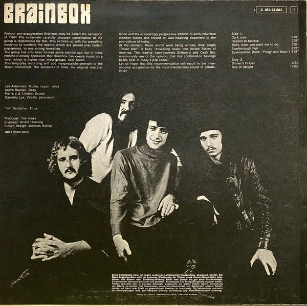 Brainbox (3) : Brainbox (LP, Album)