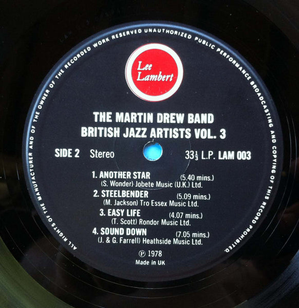 The Martin Drew Band : The Martin Drew Band (LP)