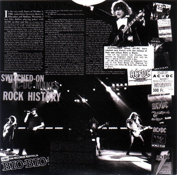 AC/DC : Back In Black (LP, Album, RE, RM)