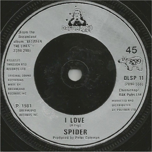 Spider (12) : Better Be Good To Me (7", Single)