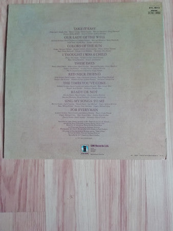 Jackson Browne : For Everyman (LP, Album)