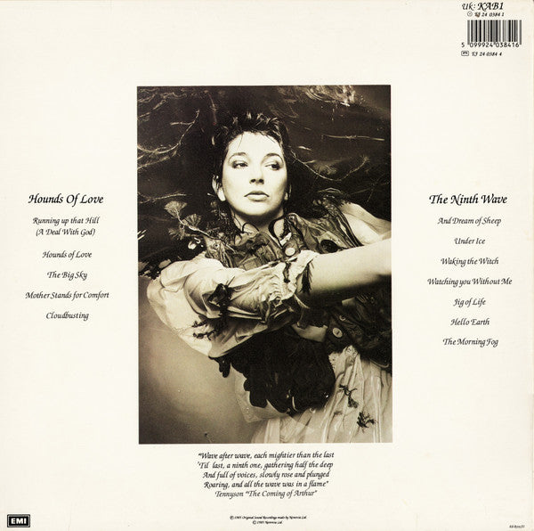 Kate Bush : Hounds Of Love (LP, Album, Tow)