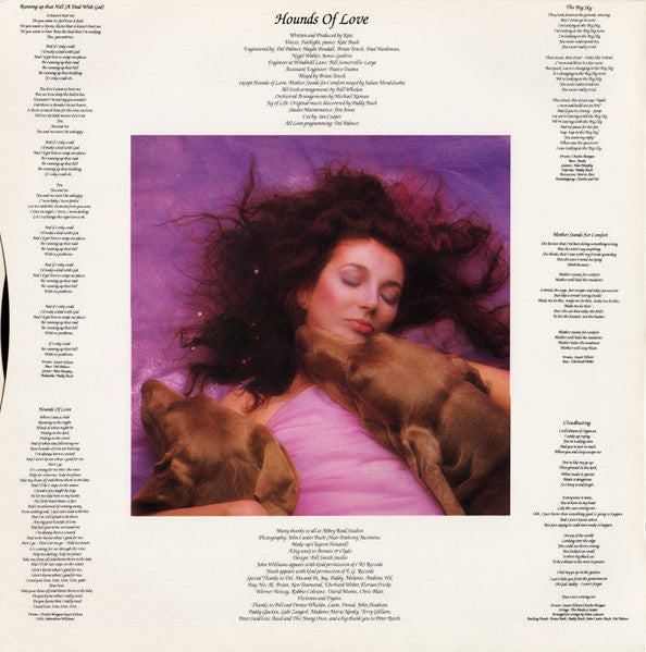 Kate Bush : Hounds Of Love (LP, Album, Tow)