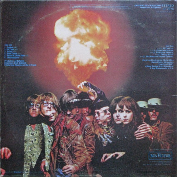 Jefferson Airplane : Crown Of Creation (LP, Album, RP)