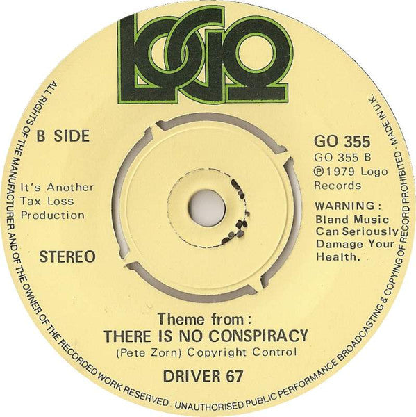 Driver 67 : Going My Way (7")