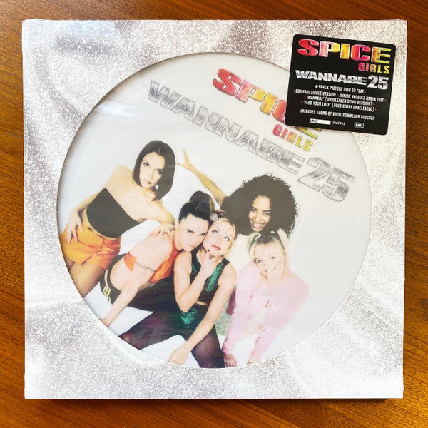 Spice Girls : Wannabe 25 (12", EP, Ltd, Pic)