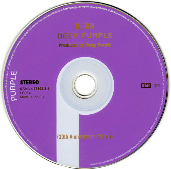 Deep Purple : Burn (CD, Album, RE, RM)