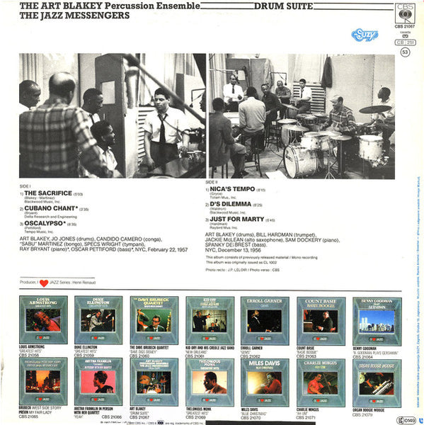 Art Blakey Percussion Ensemble* / The Jazz Messengers* : Drum Suite (LP, Album, Mono, RE)