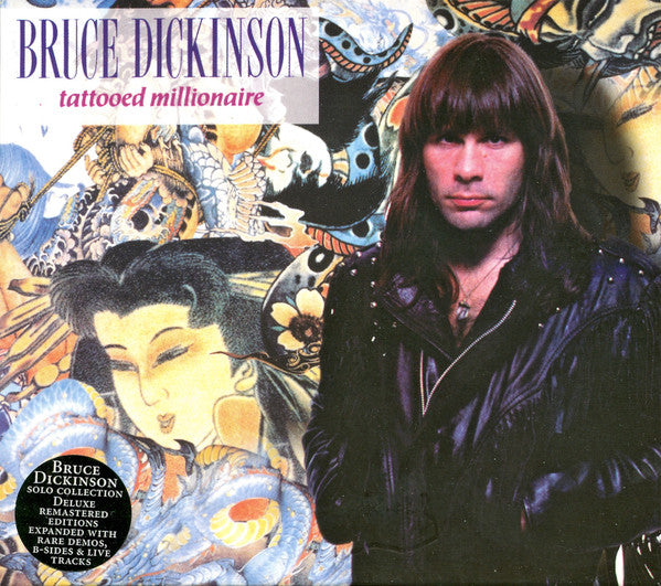 Bruce Dickinson : Tattooed Millionaire (CD, Album, RE, RM + CD, Comp, RM)