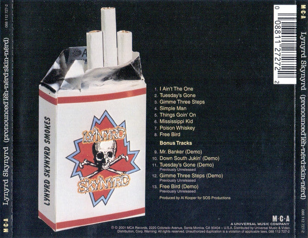 Lynyrd Skynyrd : (Pronounced 'Lĕh-'nérd 'Skin-'nérd) (CD, Album, RE, RM, RP, Son)