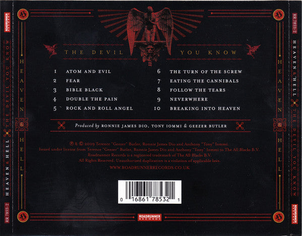 Heaven & Hell (2) : The Devil You Know (CD, Album)