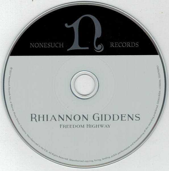 Rhiannon Giddens : Freedom Highway (CD, Album, Car)