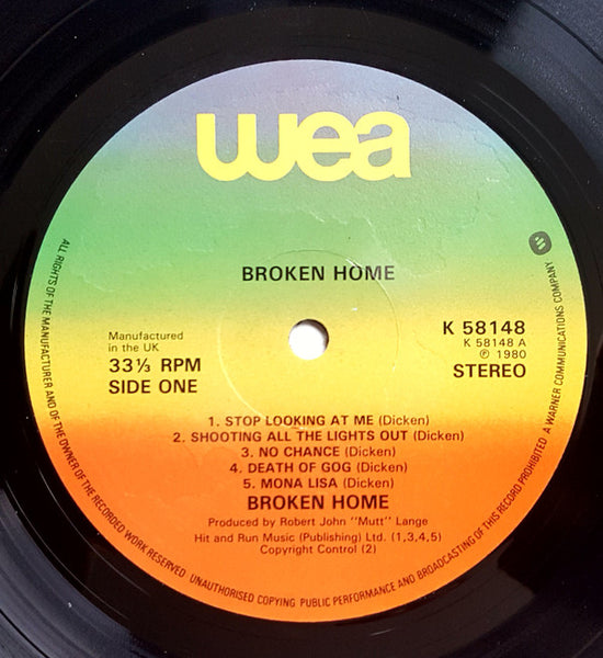 Broken Home (2) : Broken Home (LP, Album)