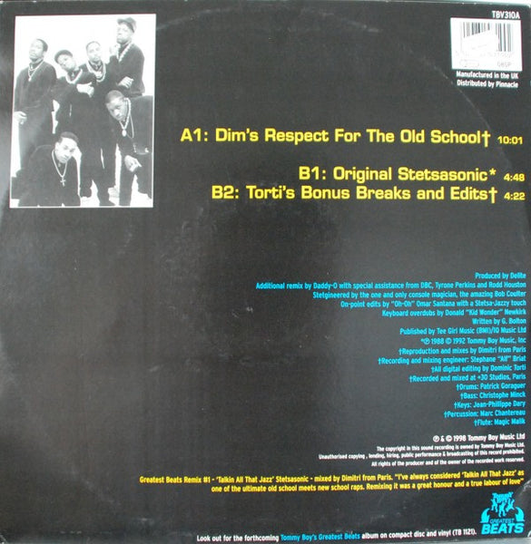 Stetsasonic : Talkin’ All That Jazz (Remixes Pt. 1) (12")