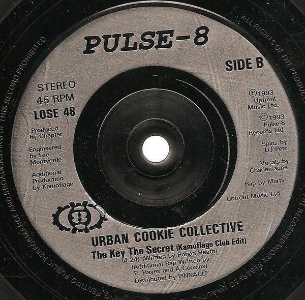 Urban Cookie Collective : The Key : The Secret (7")