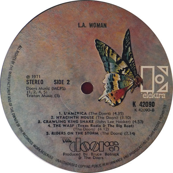 Doors* : L.A. Woman (LP, Album)